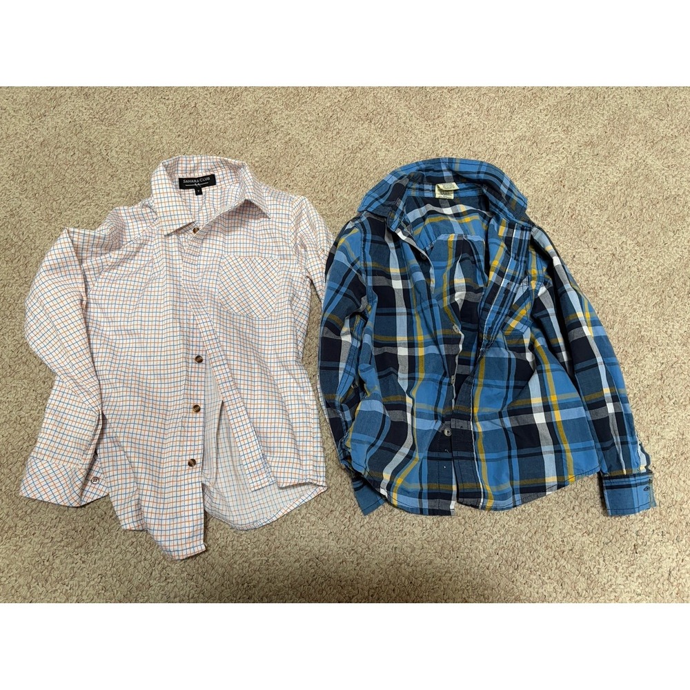Boys size 6/7 button down dress shirts